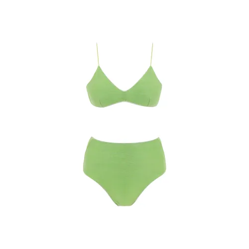 Oséree Lurex High-Waist Bikini Set