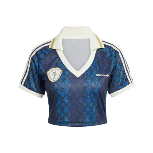 Adidas Originals Retro Sports Cricket inspired Cropped Jersey