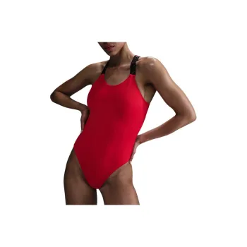 Nike Swoosh Hydralock Racerback One piece Swimsuit Women's Red