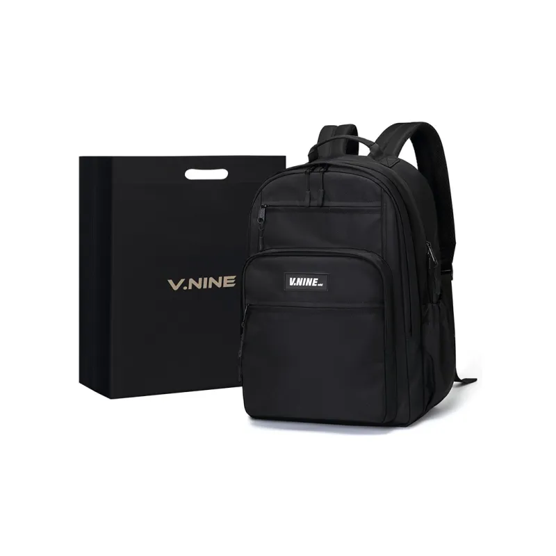 V.NINE Fabric Backpack Large Size Unisex Multicolor-0