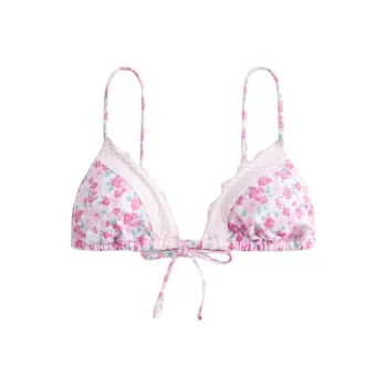 Hollister Two Piece Swimsuit Women's Dark Pink