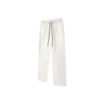 COLDSTONE Casual Pants Unisex White