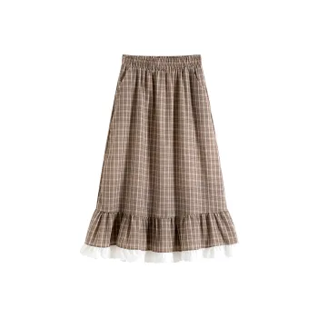 JEANSWEST Casual Long Skirt Women's