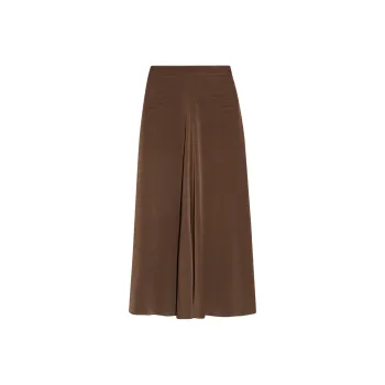 ISABEL MARANT Kayana Long Satin Skirt