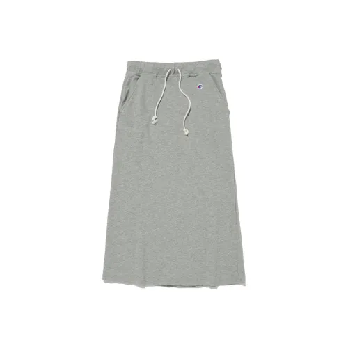 Champion Casual Long Skirt Women's Gray