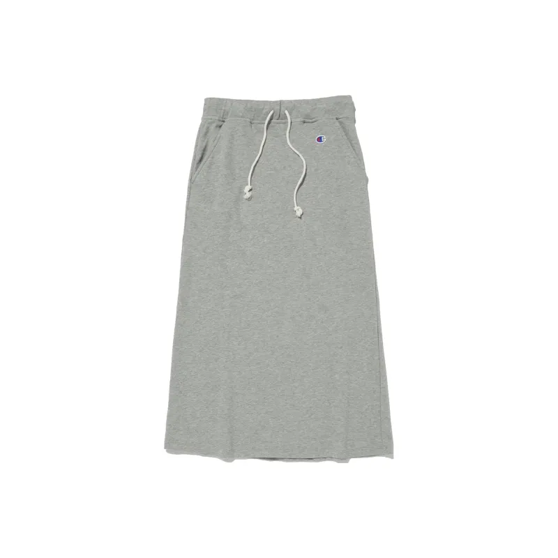 Champion Casual Long Skirt Women's Gray-0