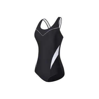 Watertime One-piece Swimsuit Women's Black White