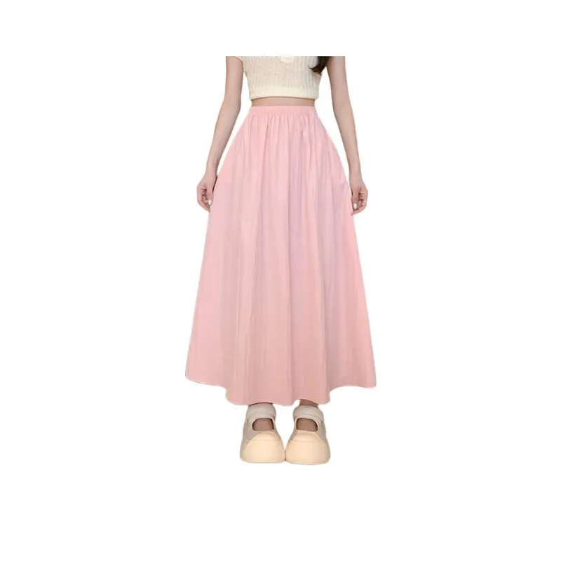 Lulifama Casual Long Skirt Women's-7