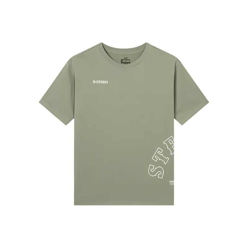 361° T Shirts Men Dusty Green Shavings-0