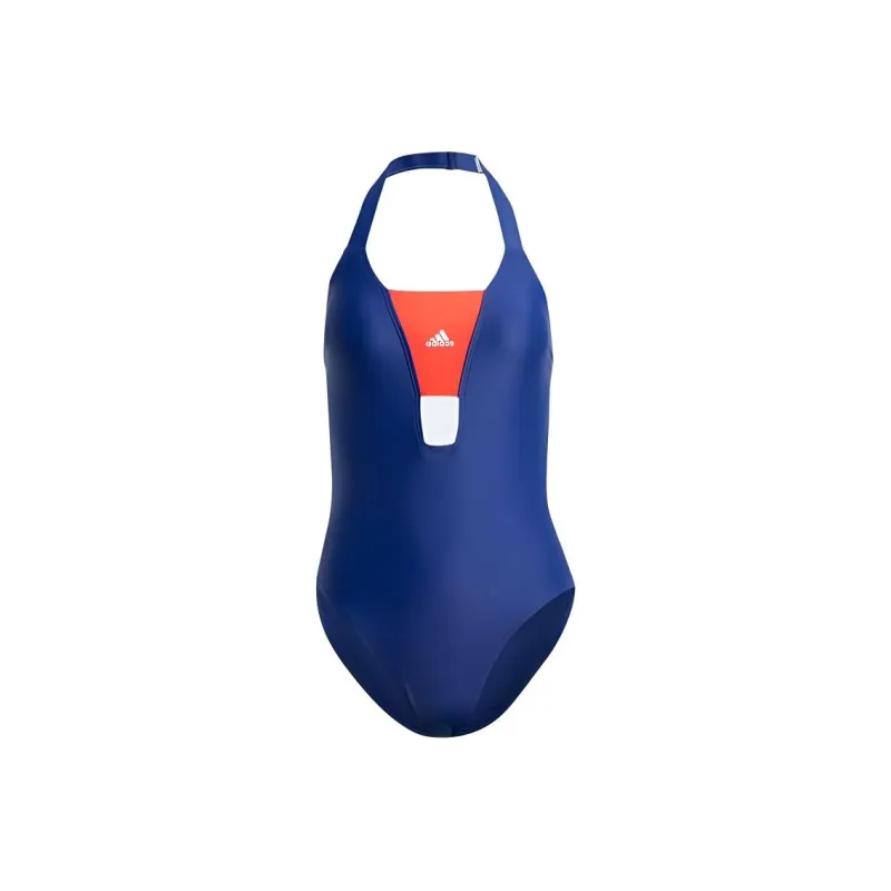 Adidas Sportswear One-piece Swimsuit Women's Dark Blue/Bright Red-0