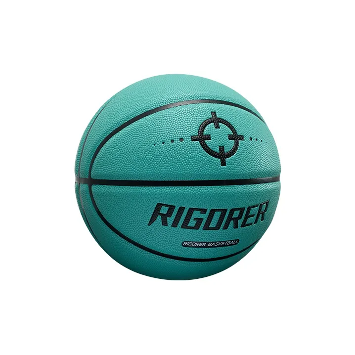 RIGORER RG600X Collection PU Basketball Green Size 7 Ball Training Competition Unisex-1