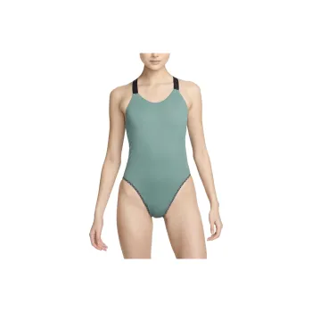 Nike Swim Hydralock Fusion One-piece Swimsuit Women's Green