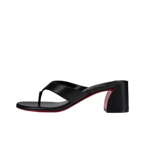 CL LUBOTING Flip Flops 5.5cm Women's Black