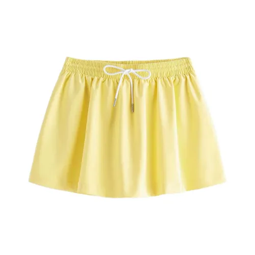 Abercrombie＆Fitch Casual Short Skirts Women's Yellow