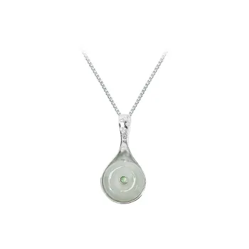 SIYIJIA Ice Glutinous Jadeite Pendants Unisex