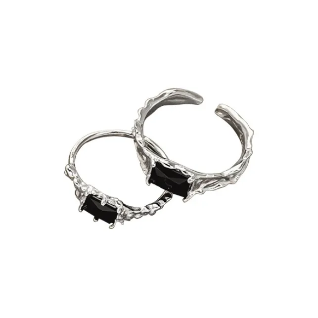 DAWO 925 Sterling Silver Rings Women's-0