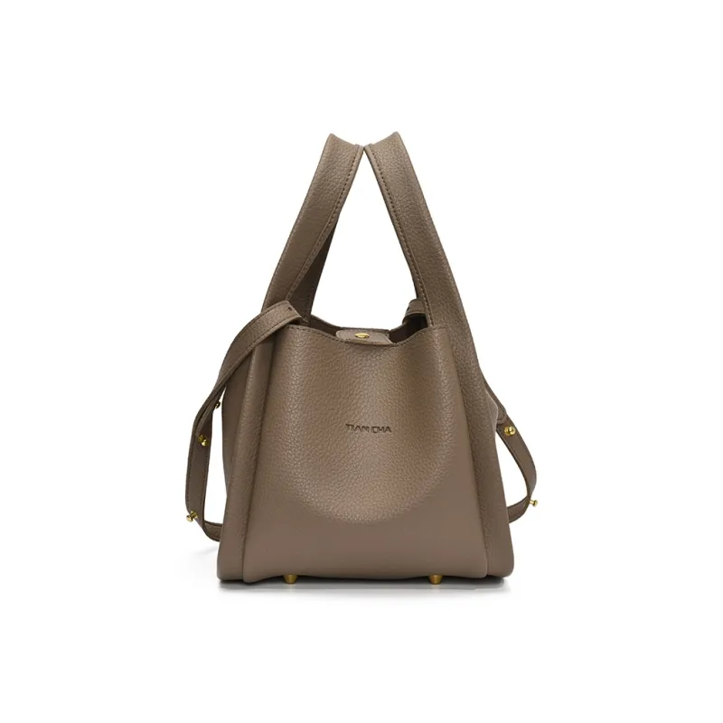 RIVMIND PU Handbag Women's Beige/Apricot/Black/Elephant Gray-12