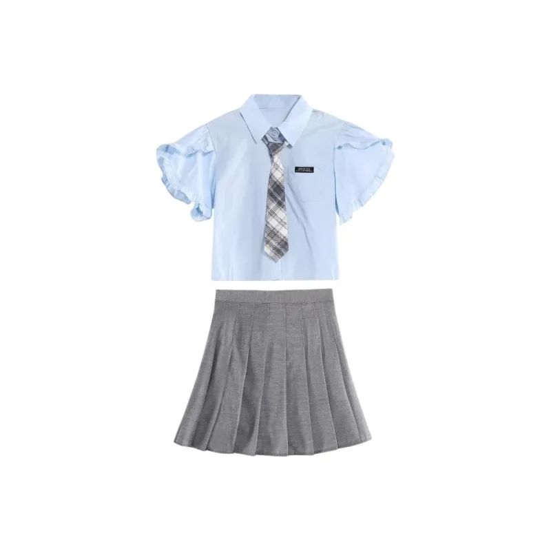 Mu Qingqing Two Piece Skirt Sets Women's-0