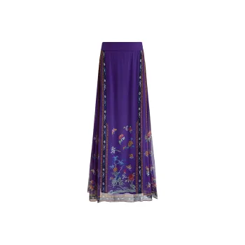 A LIFE ON THE LEFT Casual Long Skirt Women's
