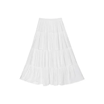 ONE SHALLOW Casual Long Skirt Women's