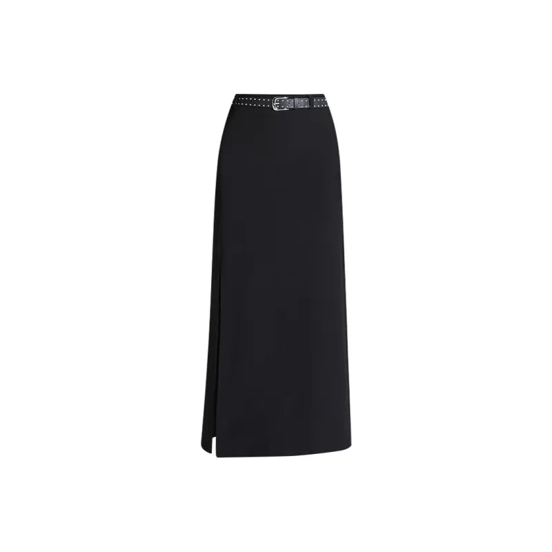 KAISER Casual Long Skirts Women's Black-0