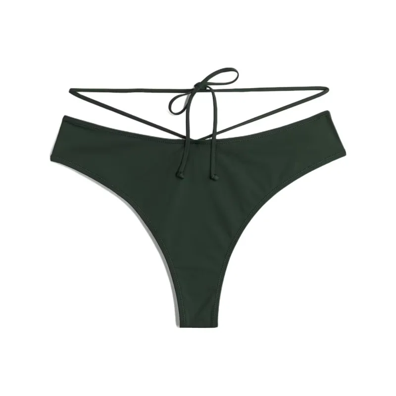 H&M Bikinis Women's Dark Green-0