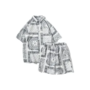 Fakeyoung Shirt Matching Set Unisex