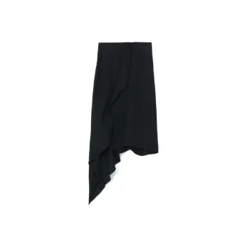 Yohji Yamamoto Casual Long Skirt Women's Black
