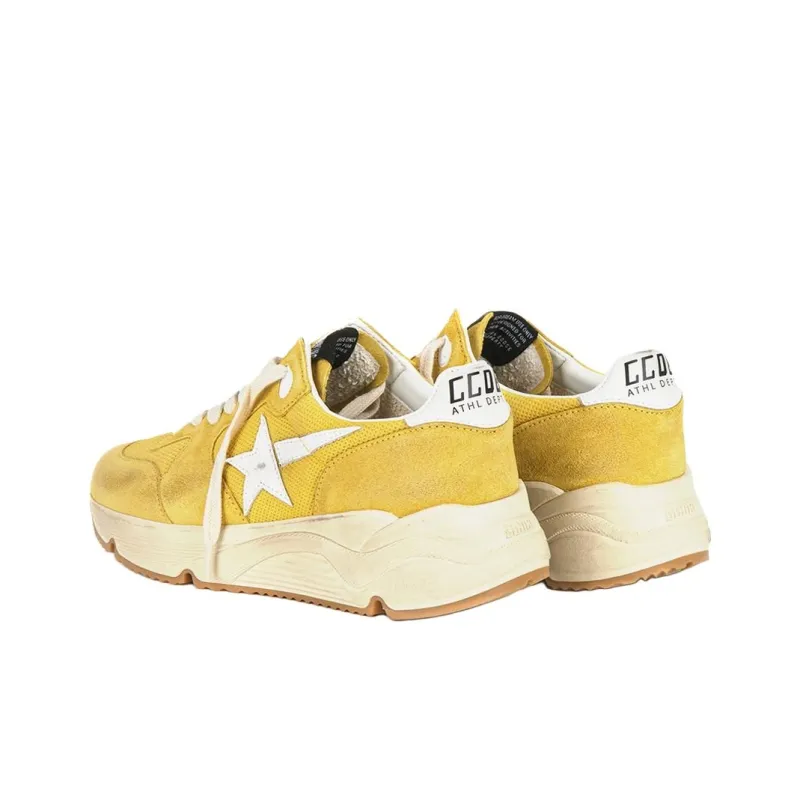 Golden Goose Low Top Casual Shoes Women's Yellow-3