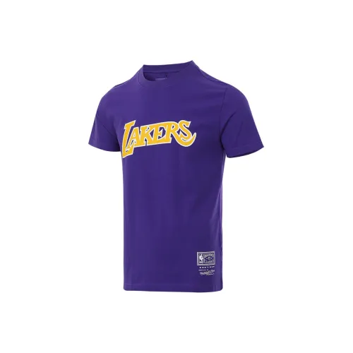 Mitchell & Ness T Shirt Unisex Purple