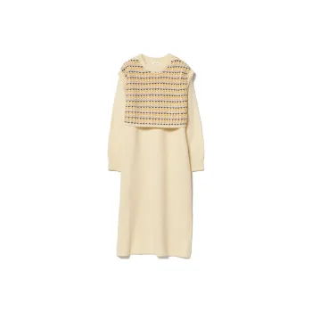Beams Skirt Set Women's Ivory White