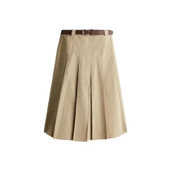 H&M Casual Long Skirts Women's Beige