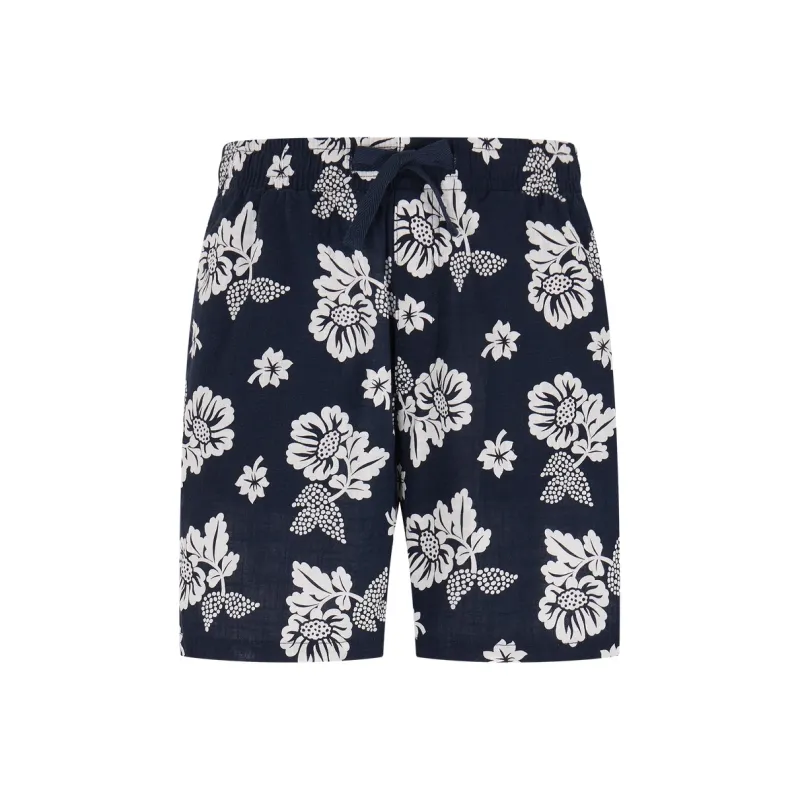 Tommy Hilfiger Casual Shorts Men's Black White Print-0
