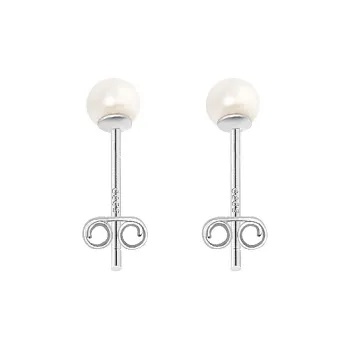 Daisy Dream 999 Fine Silver Stud Earrings Women's