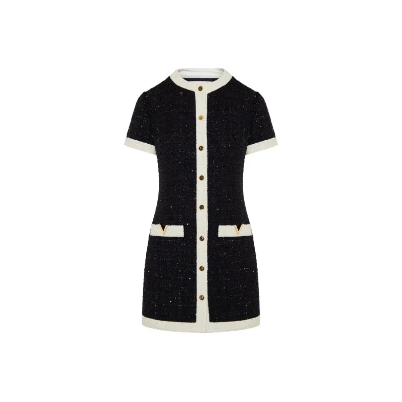 Valentino SS24 Short Sleeved Dresses Women's Multicolor-0