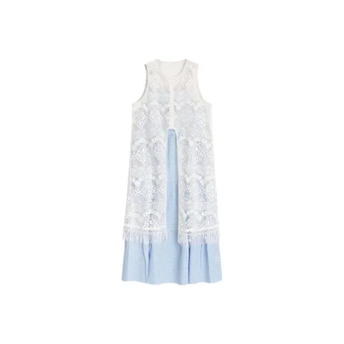 Fragment Skirt Set Women's White Blue