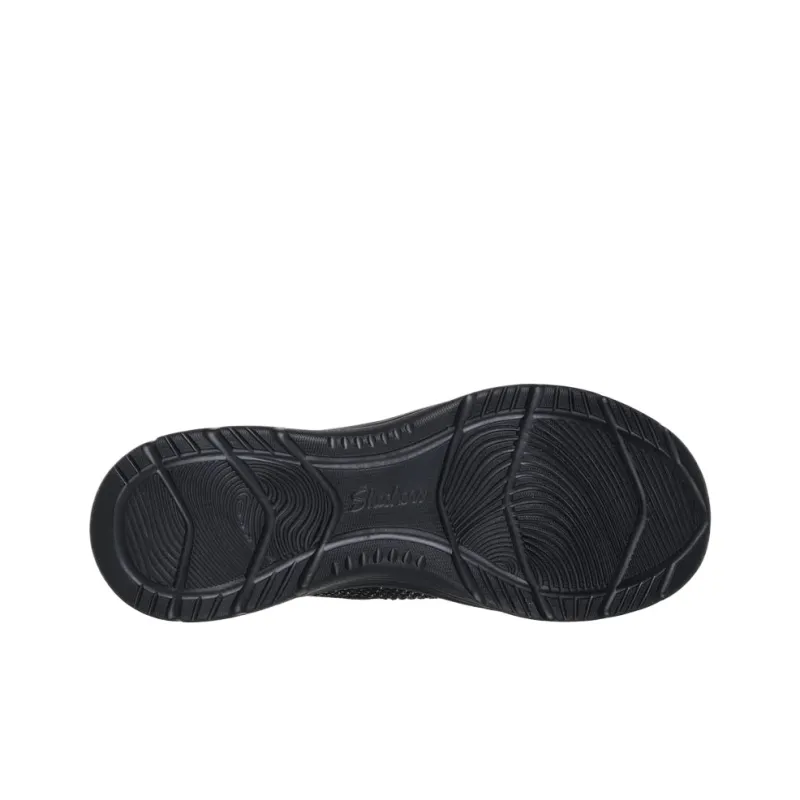 Martha Stewart x Skechers Slip ins Low Top Casual Shoes Women's Black-5