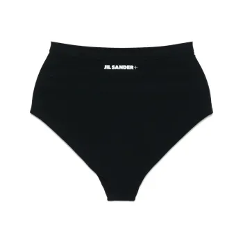 JIL SANDER Logo print Bikini Bottoms