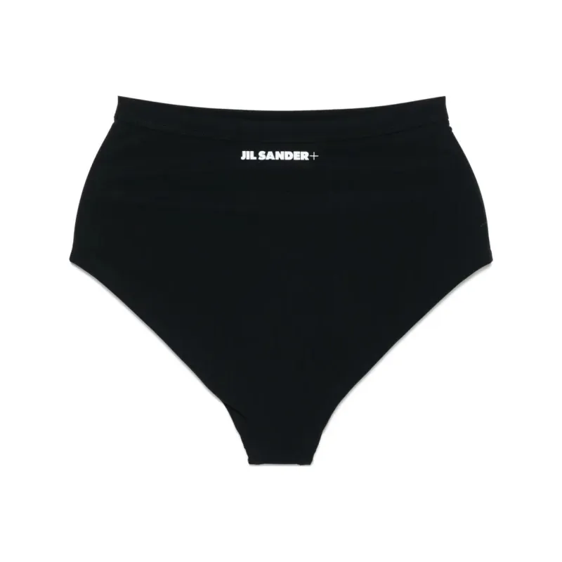 JIL SANDER Logo print Bikini Bottoms-0