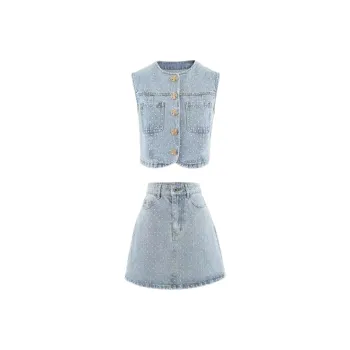 ABBY GODDESS Skirt Set Women's Blue