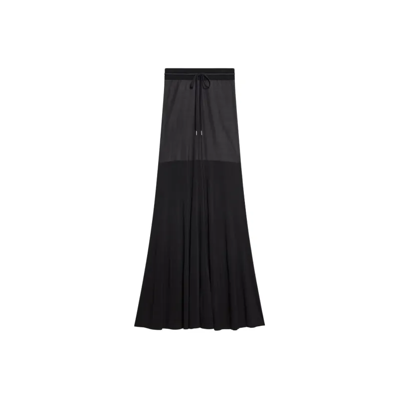 Helmut Lang Hosiery Maxi Skirt-0