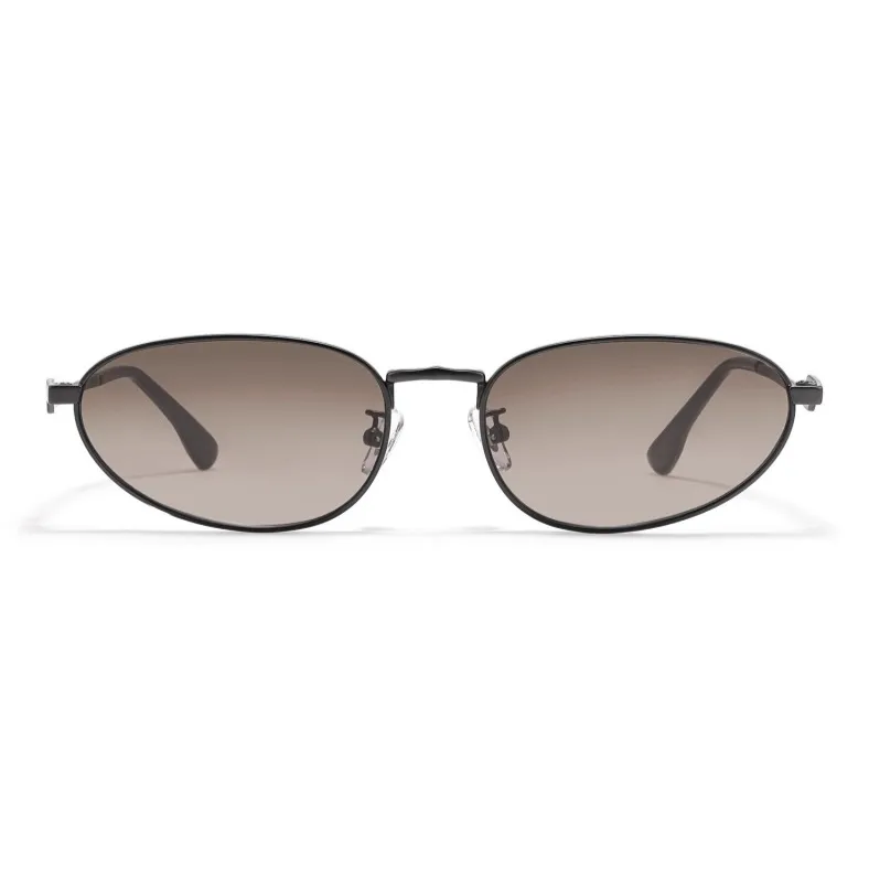 Sagawa Stainless Steel Metal Cat Eye Sunglasses Unisex-7