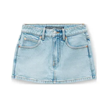 Alexander Wang Mid Waisted Denim Skort