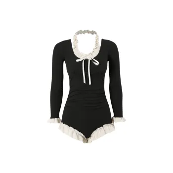 CHARM PICK One-piece Swimsuit Women's Black