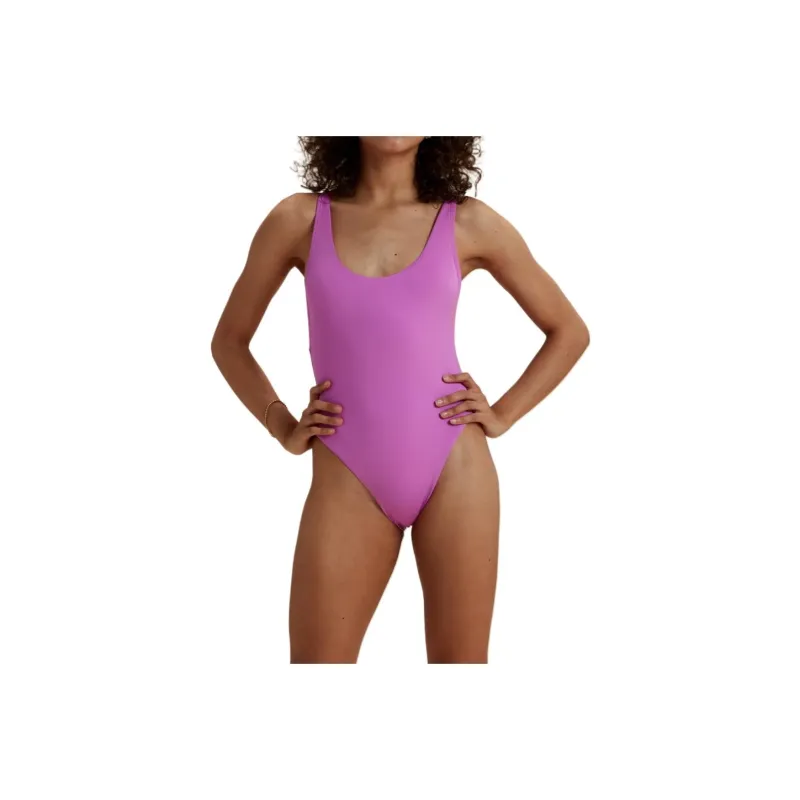 Speedo FLU3NTE High Leg Swimsuit One-piece Swimsuit Women's-5