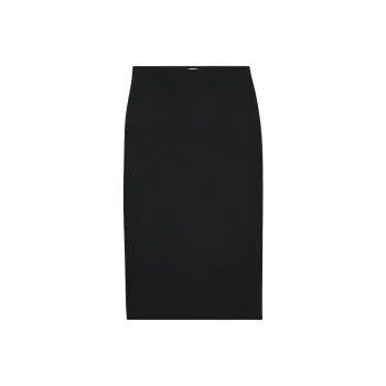 ARITZIA Wilfred Nora Ponte Skirt Casual Long Skirts Women's BLACK/Black