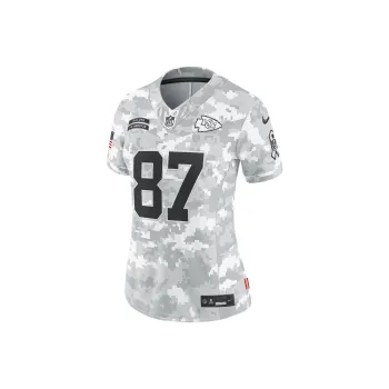 Nike Travis Kelce Kansas City Chiefs Salute To Service Women's's Nike Dri FIT Nfl Limited Jersey