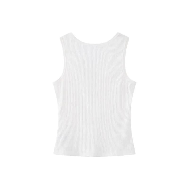 DOKZB Tank Tops Women's White-1