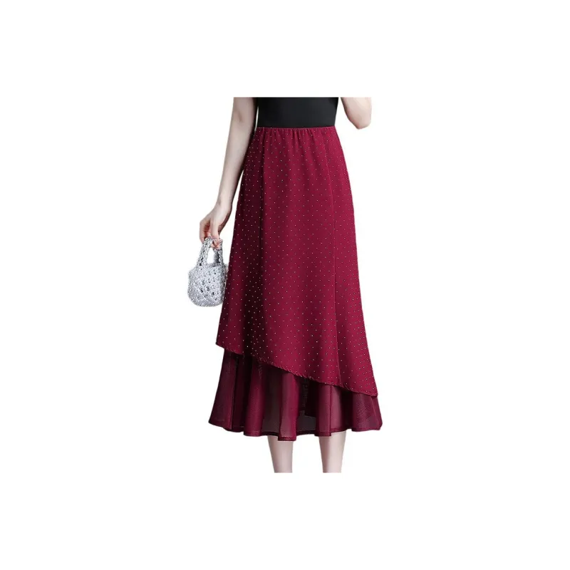La Chapelle Casual Long Skirt Women's-2