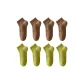 8 Pack (Brown 4+Grass Green 4)